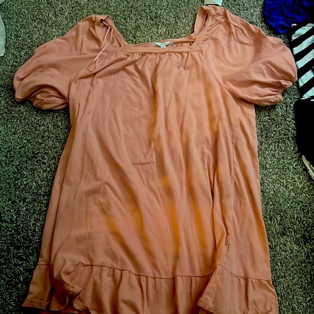 Time and true short sleeve dress